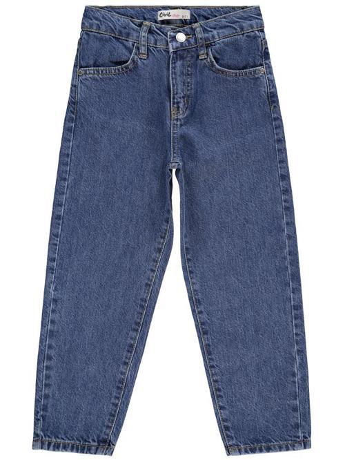Mom Jean 6-9 Yaş Pantolon - Mavi9-10 Yaş
