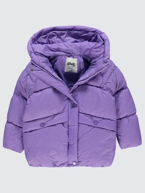 Over Size 6-9 Yaş Mont - Lila8-9 Yaş