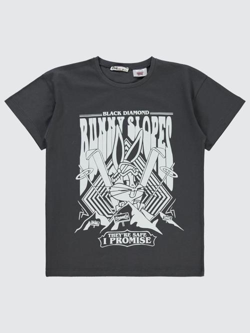 10-13 Yaş Tişört - Gri10-11 Yaş