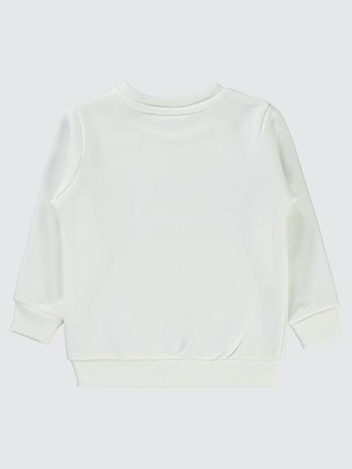 Skaters Gonna Baskılı 2-5 Yaş Sweatshirt - Kırmızı3-4 Yaş