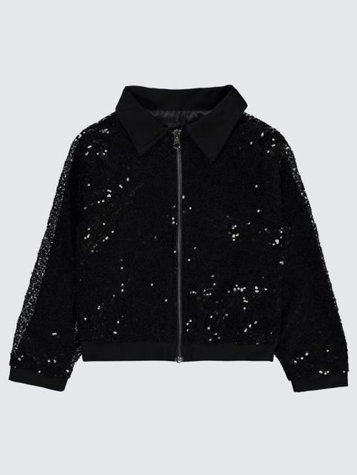 Kız Çocuk Ceket 10-13 Yaş  - Siyah12-13 Yaş