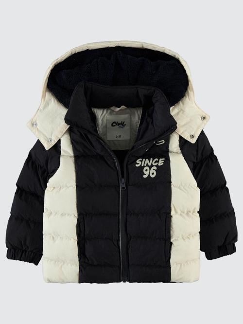 Parçalı 2-5 Yaş Mont - Lacivert3-4 Yaş