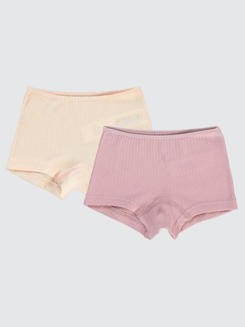 Gül-Somon Ribana Derbili 2-10 Yaş 2'li Boxer Set - Pembe6-7 Yaş