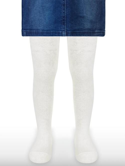 Basic Düz Havlu 2-12 Yaş Kız Külotlu Çorap - Ekru10-11 Yaş