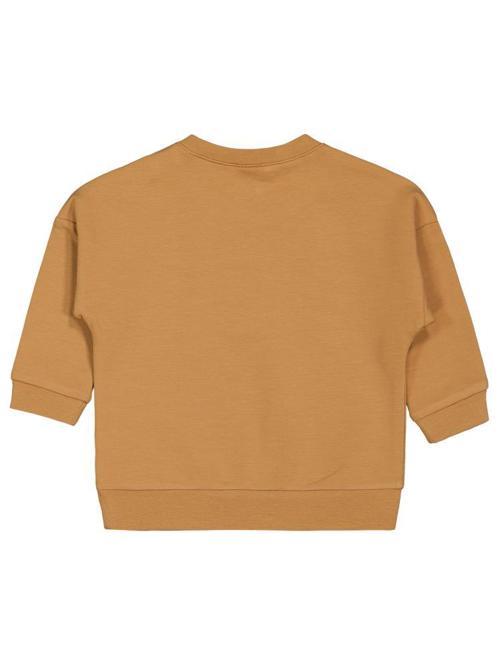 Teddy Baskılı 6-18 Ay Sweatshirt - Hardal6-9 Ay