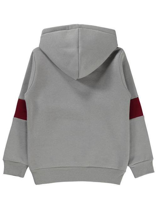H P Baskılı 10-13 Yaş Sweatshirt - Gri13-14 Yaş