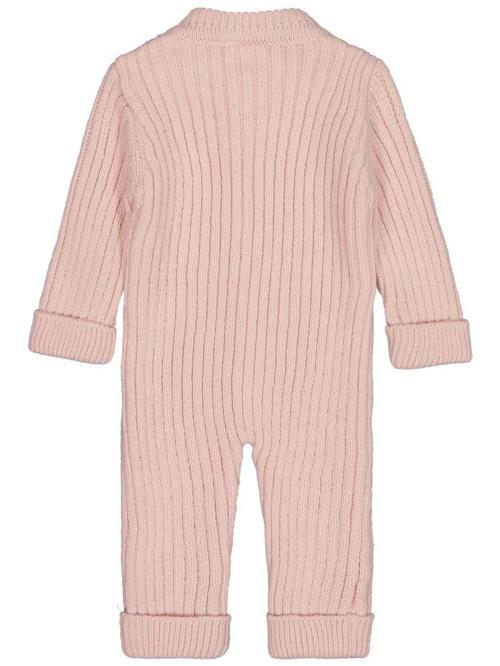 Düğmeli 3-12 Ay Tulum - Pembe3-6 Ay