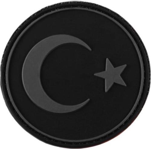 Yuvarlak BAYRAK Plastik Patch - Peç