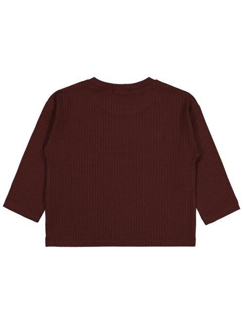 V13937 Civil Boys Jakar Petek  2-5 Yaş Sweatshirt - Bordo4-5 Yaş