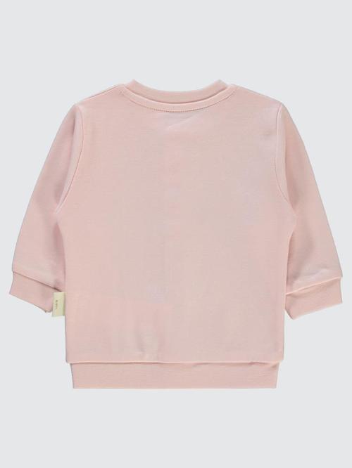 Organik Pamuklu 1-12 Ay Bebe Hırka - Pembe1-3 Ay