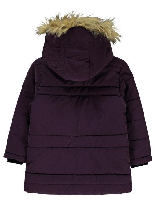 Damla Desenli 6-9 Yaş Mont - Lila8-9 Yaş