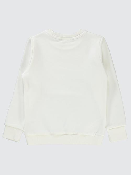 Tıme To Have Fun Baskılı 6-9 Yaş Sweatshirt - Mavi6-7 Yaş