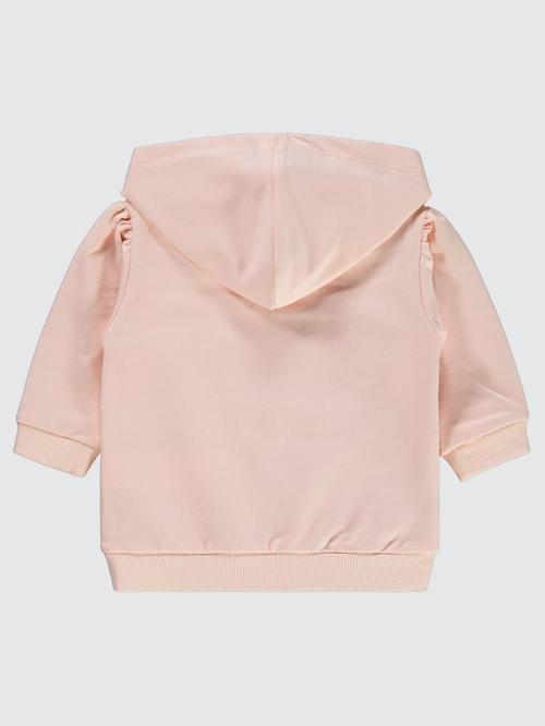 Basic Arma Etiketli 6-18 Ay Sweatshirt - Pudra18-24 Ay