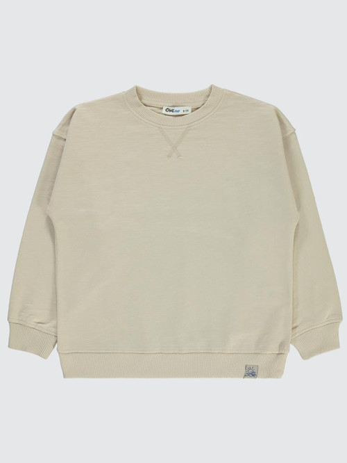 Smile Etiketli 2-5 Yaş Sweatshirt - Gri4-5 Yaş