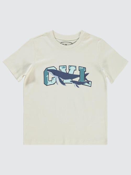 Cvl Balina Baskılı 10-13 Yaş Tişört - Fil Dişi13-14 Yaş