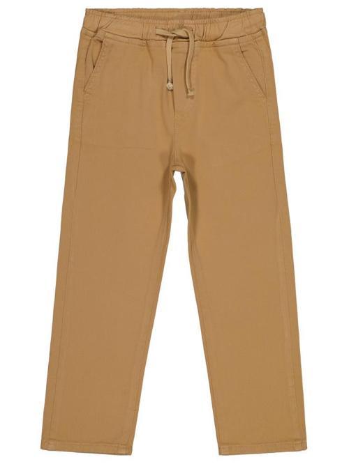 Beli Lastikli Chinno 6-9 Yaş Pantolon - Kahverengi7-8 Yaş