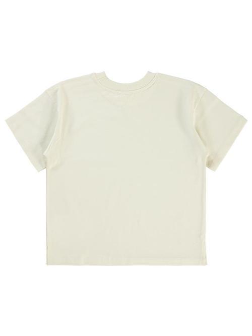 Sailing Baskılı Oversize 10-13 Yaş Tişört - Fil Dişi10-11 Yaş