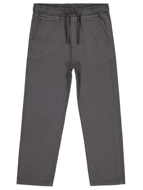 Beli Lastikli Chinno 10-13 Yaş Pantolon - Gri10-11 Yaş