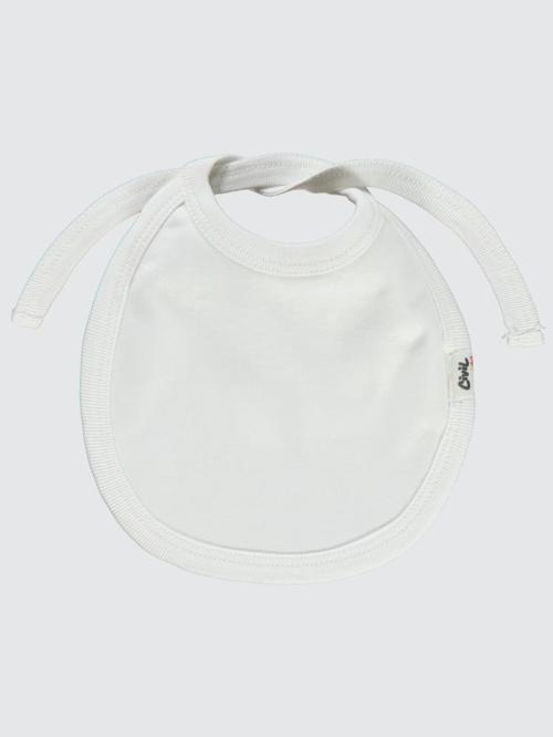 İnterlok Arkadan Bağlamalı Unisex Mama Önlük - EkruStandart