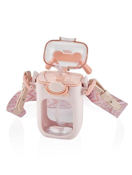 Tritan Pipetli Matara 400 ml - PembeStandart