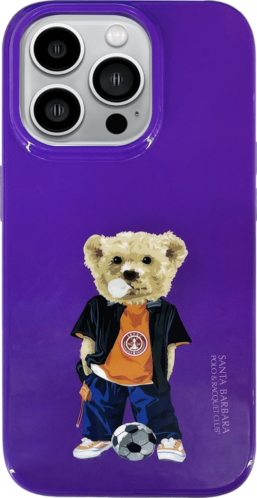 Santa Barbara Polo Racquet Club iPhone 14 Pro Fuchsia Chuck Kılıf