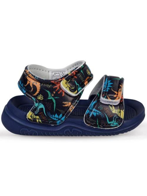 Dinasor Baskılı 21-25 Numara Sandalet - Lacivert24-36 Ay