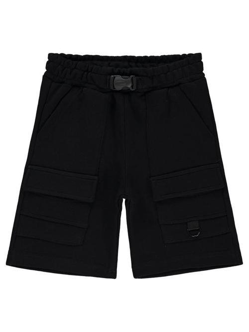 Kargo Cepli 10-13 Yaş Kapri - Siyah10-11 Yaş