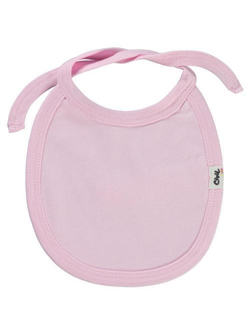 İnterlok Arkadan Bağlamalı Unisex Mama Önlük - PembeStandart