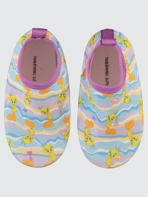 Baskılı Tabanlı 21-25 Numara Deniz Ayakkabısı - Mavi20