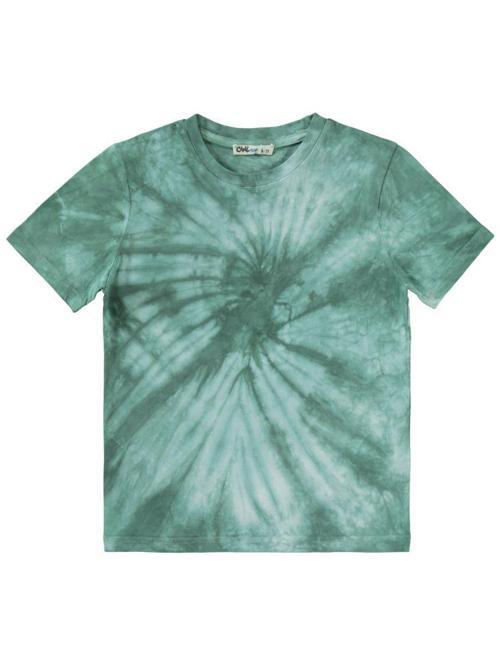 Batik Yıkama 6-9 Yaş Tişört - Haki8-9 Yaş