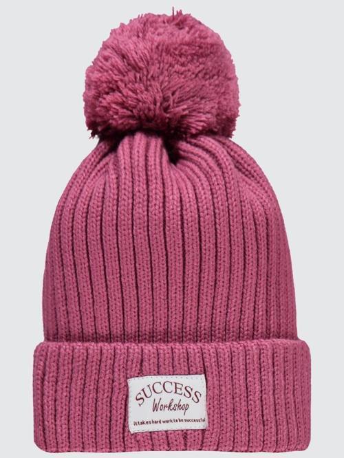 Basic Success 6-9 Yaş Ponponlu Şapka Bere - LilaStandart