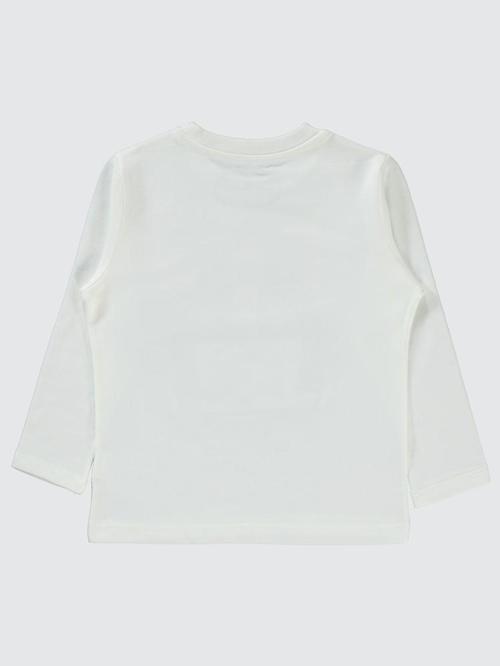 Start Working Baskılı 2-5 Yaş Sweatshirt - Ekru2-3 Yaş