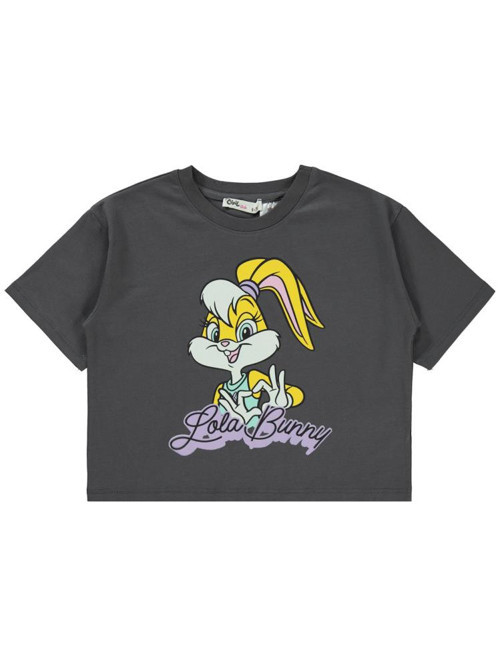 Lola Bunny 6-9 Yaş Tişört - Gri9-10 Yaş
