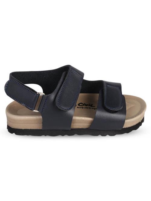 Cırtlı  31-35 Numara Sandalet - Lacivert33