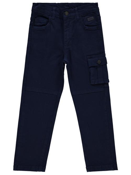 Kargo Cepli 10-13 Yaş Pantolon - Lacivert11-12 Yaş
