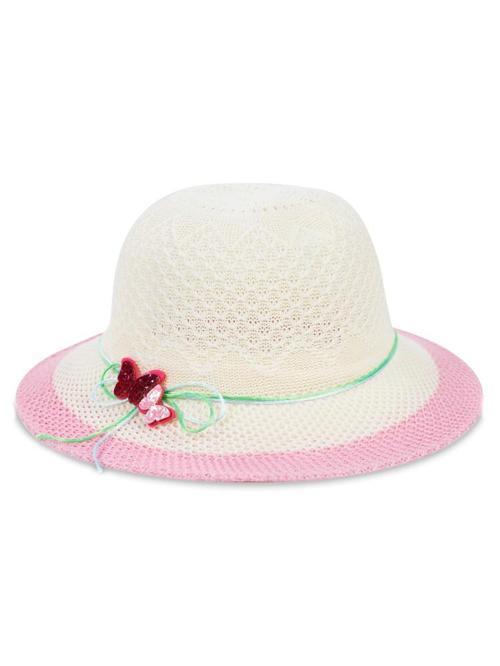 6-9 Yaş Kız Çocuk Merserize Şapka - BejStandart