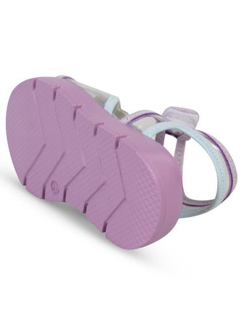Dolgu Topuk 21-25-Numara Sandalet - Lila24