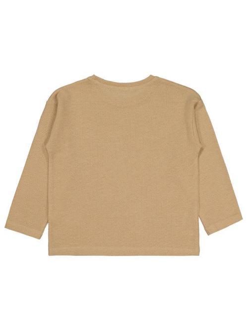 V24029   Civil Boys Jakarlı Basic 6-9 Yaş Sweatshirt - Bej9-10 Yaş