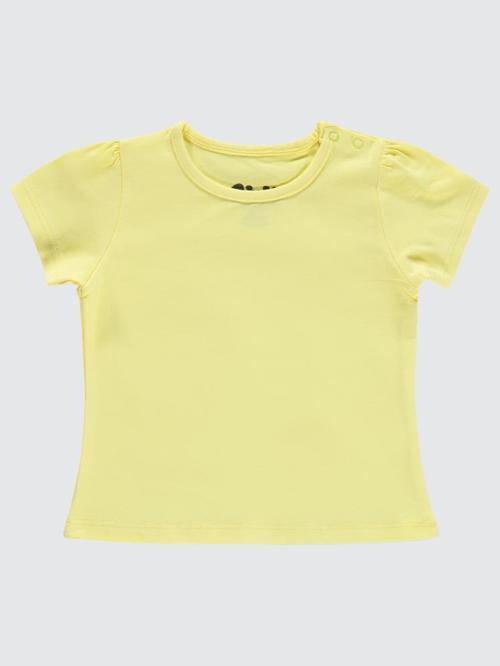 Kız Bebek Tişört 6-18 Ay - Sarı6-9 Ay