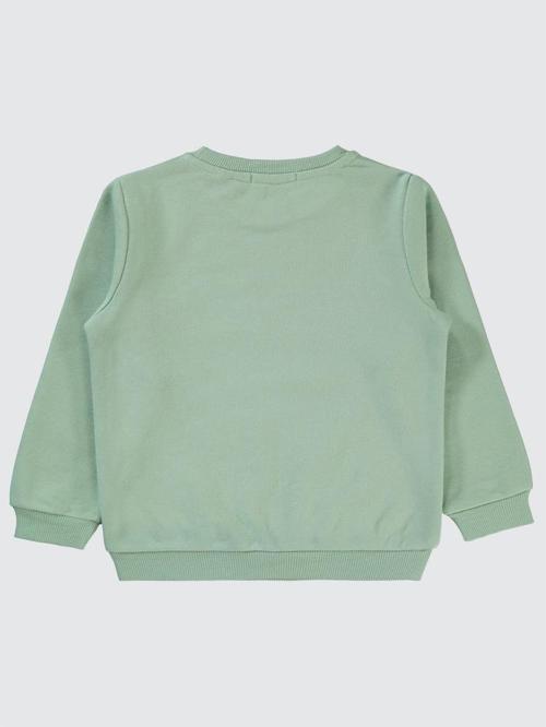 Natural Bear Baskılı 2-5 Yaş Sweatshirt - Haki2-3 Yaş
