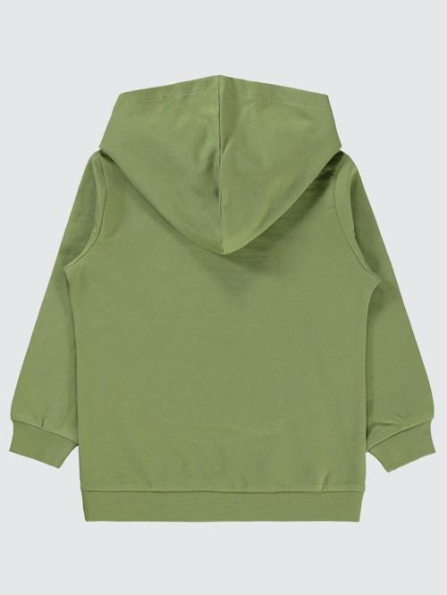Off Road Gofre Baskılı 2-5 Yaş Sweatshirt - Haki2-3 Yaş