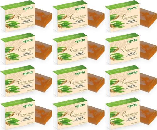 El Yapımı Doğal Sabun 150GR Çay Ağacı (12 Li Set)