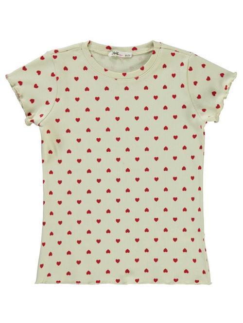 Kalp Empirme 6-9 Yaş Tişört - Fil Dişi8-9 Yaş