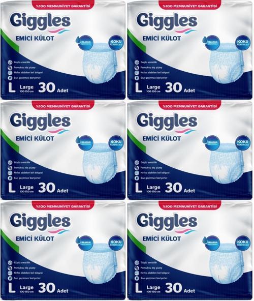 Hasta Bezi Yetişkin Emici Külot L-Büyük 180 Adet (6PK*30)