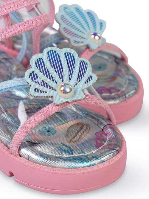 Dolgu Topuk 21--Numara Sandalet - Pembe22