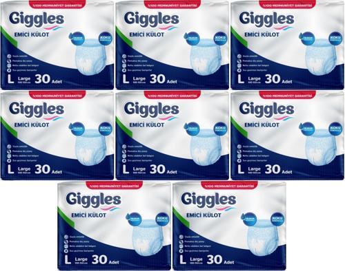 Hasta Bezi Yetişkin Emici Külot L-Büyük 240 Adet (8PK*30)
