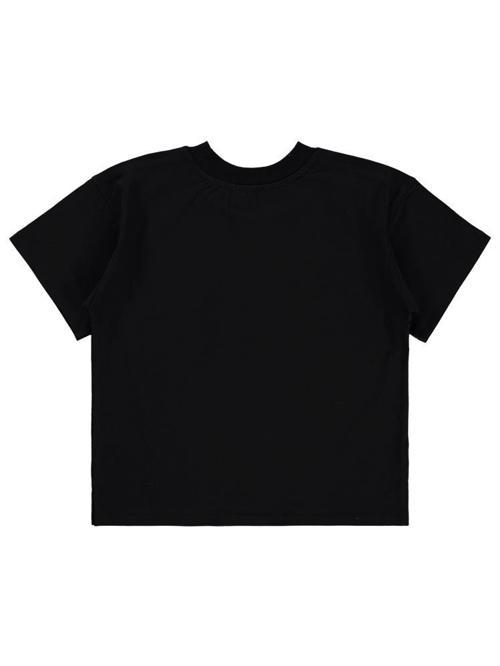 Sailing Baskılı Oversize 10-13 Yaş Tişört - Siyah13-14 Yaş