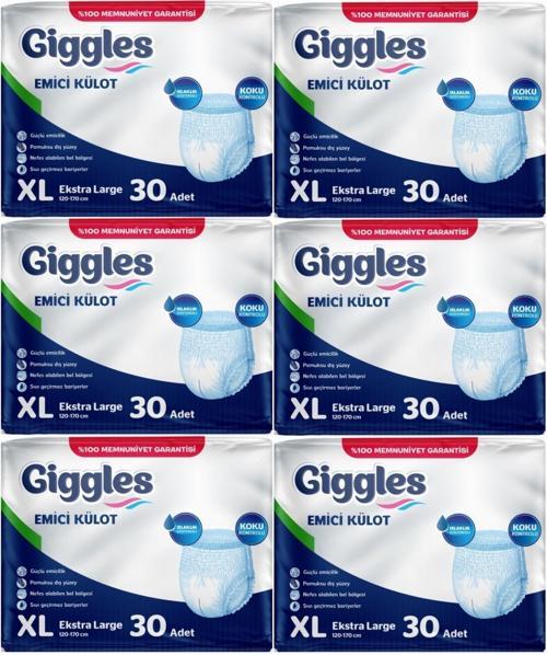 Hasta Bezi Yetişkin Emici Külot Ekstra Büyük (XL) 180 Adet (6PK*30)