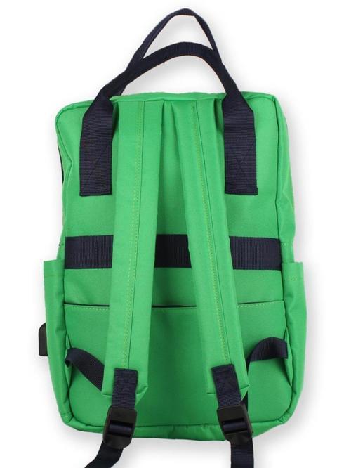 Smart Bag Post Usb Şarj Girişli Sırt Çantası - YeşilStandart