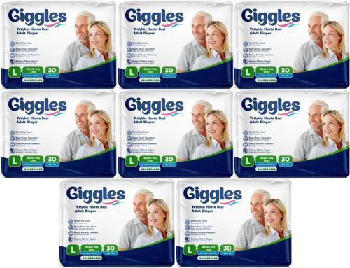 Hasta Bezi Yetişkin Bel Bantlı Tekstil Yüzey Büyük - Large (L) 240 Adet (8PK*30)